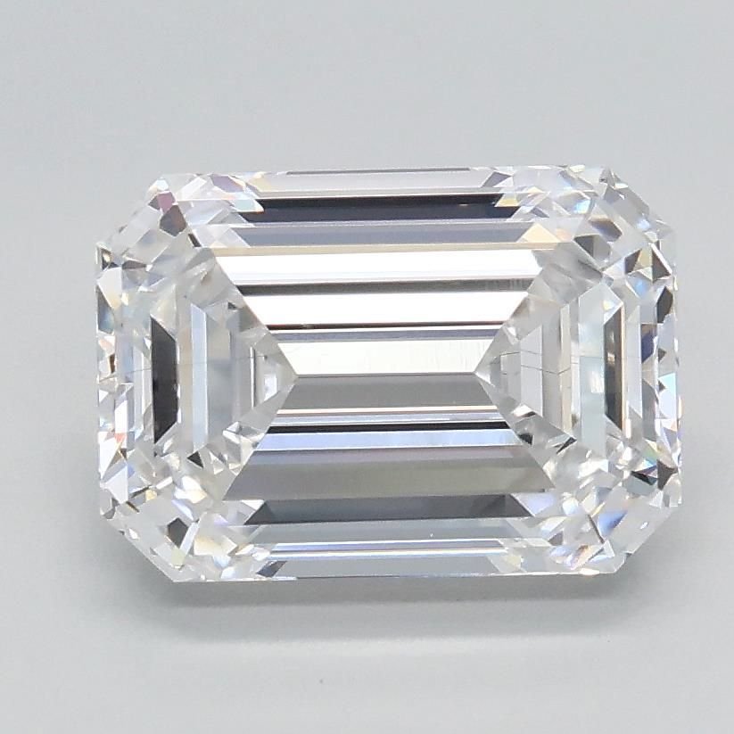 2.07ct D VS2 Rare Carat Ideal Cut Emerald Lab Grown Diamond