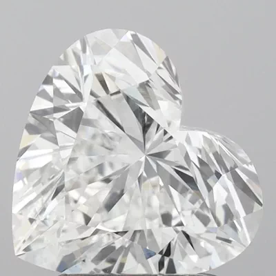2.03ct D VS1 Rare Carat Ideal Cut Heart Lab Grown Diamond