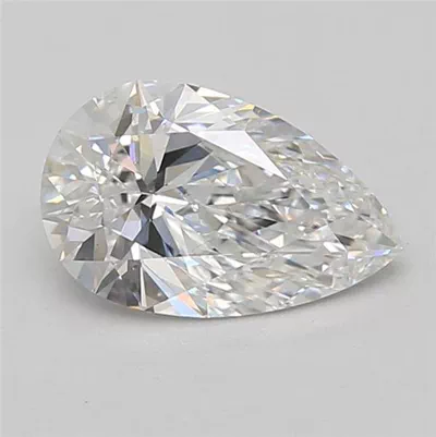 1.58ct D VS1 Rare Carat Ideal Cut Pear Lab Grown Diamond