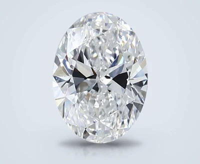 1.05ct D VS1 Rare Carat Ideal Cut Oval Lab Grown Diamond