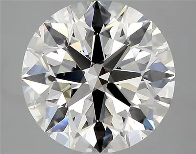 3.70ct I VS2 Rare Carat Ideal Cut Round Diamond