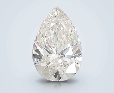 5.01ct G VVS2 Rare Carat Ideal Cut Pear Lab Grown Diamond
