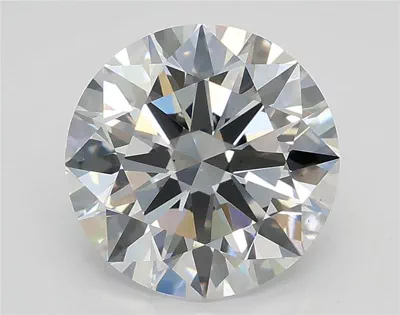 2.01ct E VS1 Rare Carat Ideal Cut Round Lab Grown Diamond