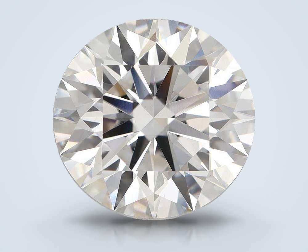 9.13ct F VS1 Rare Carat Ideal Cut Round Lab Grown Diamond