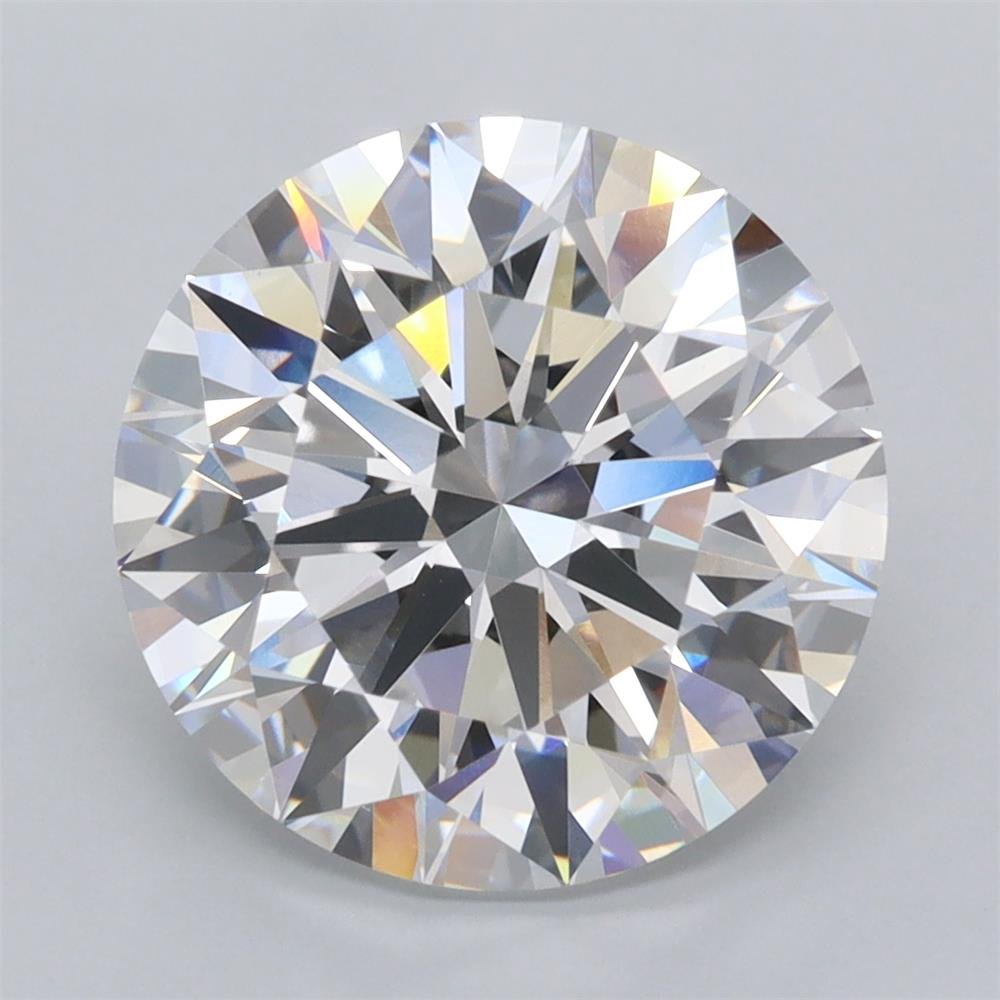 4.99ct D VVS2 Excellent Cut Round Lab Grown Diamond