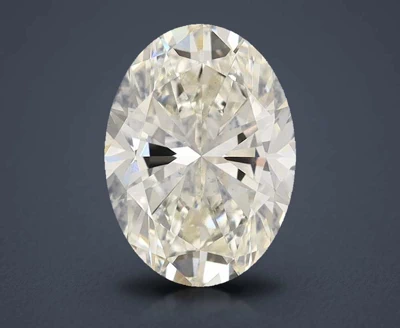 2.51ct H VS2 Very Good Cut Oval Lab Grown Diamond