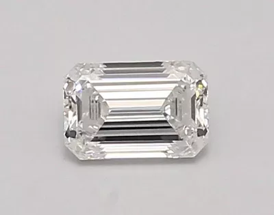0.64ct E VVS2 Rare Carat Ideal Cut Emerald Lab Grown Diamond