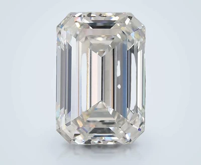 3.02ct F VS1 Rare Carat Ideal Cut Emerald Lab Grown Diamond