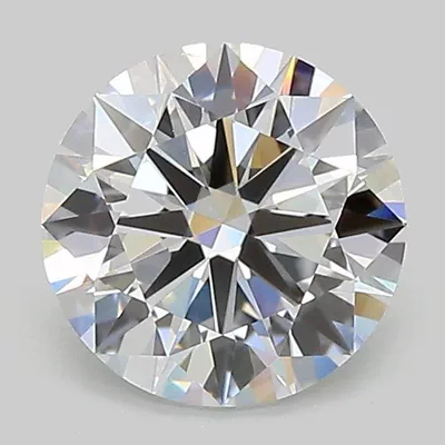 1.48ct D VVS2 Rare Carat Ideal Cut Round Lab Grown Diamond