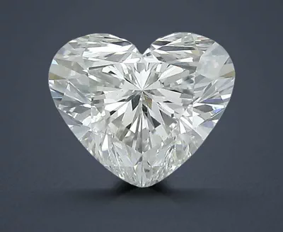 0.84ct I SI1 Rare Carat Ideal Cut Heart Diamond