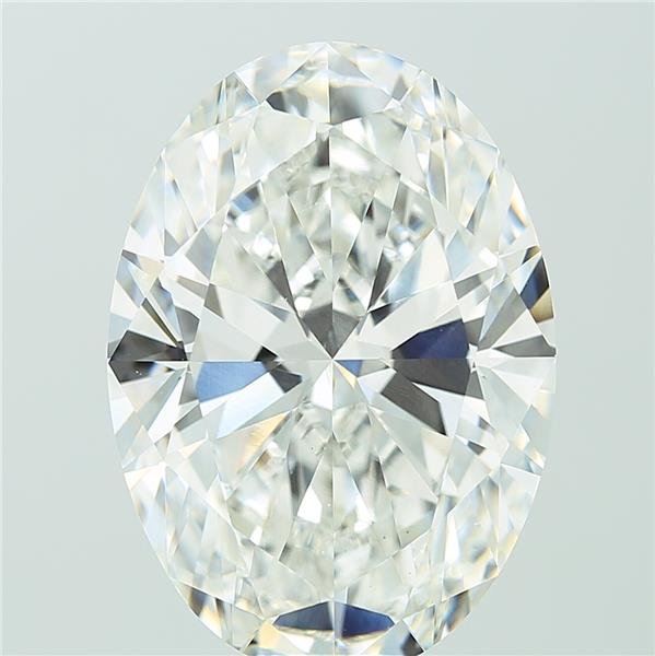 14.49ct F VS1 Rare Carat Ideal Cut Oval Lab Grown Diamond