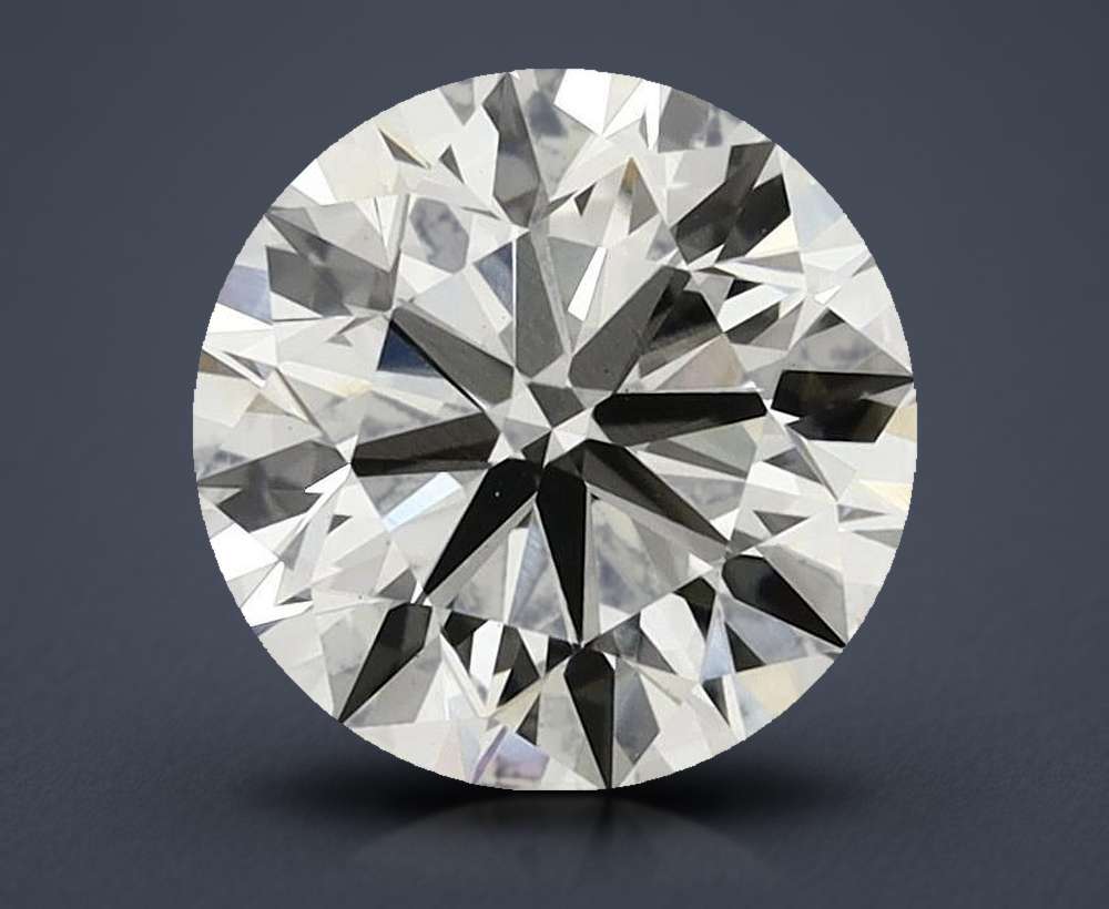 3.09ct I VS1 Excellent Cut Round Lab Grown Diamond