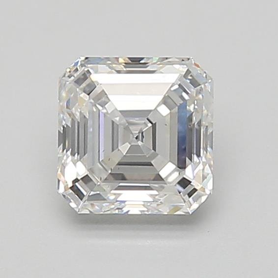 1.03ct D VS2 Rare Carat Ideal Cut Asscher Lab Grown Diamond