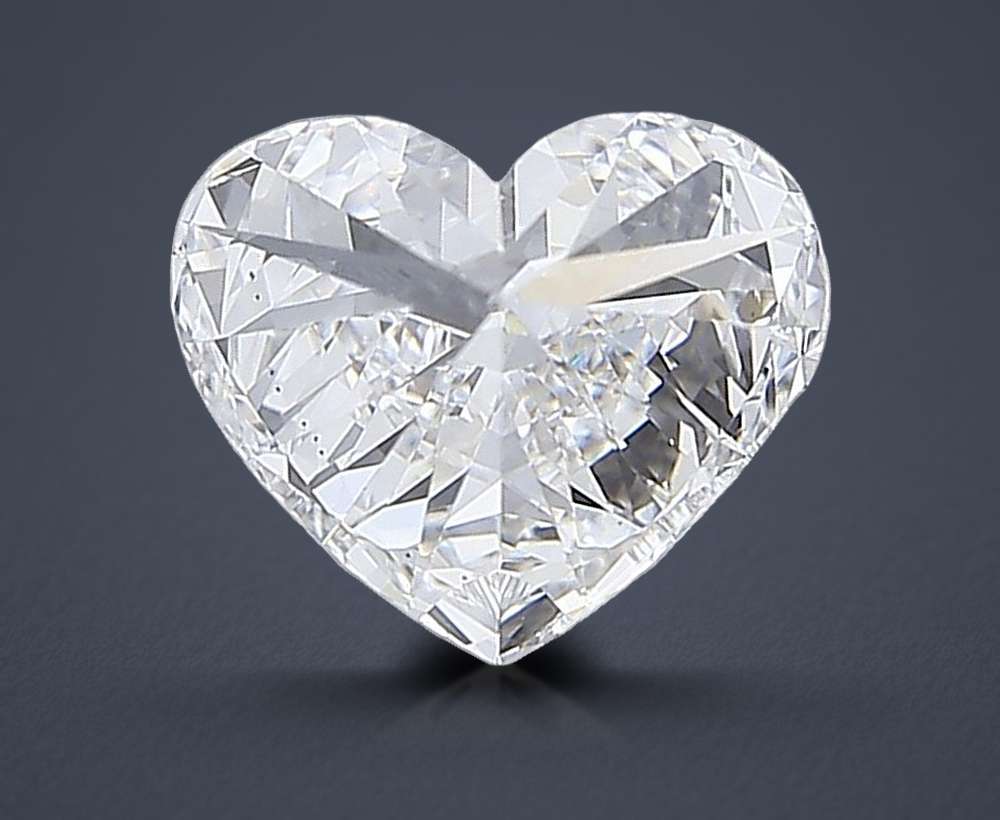 1.50ct E SI1 Very Good Cut Heart Lab Grown Diamond