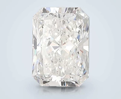 3.01ct F VS2 Rare Carat Ideal Cut Radiant Lab Grown Diamond