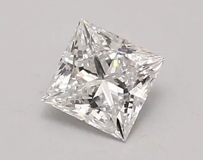 0.79ct D VVS1 Rare Carat Ideal Cut Princess Lab Grown Diamond