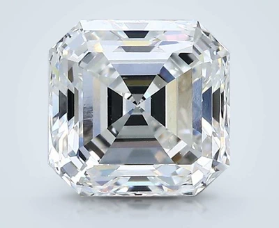 2.15ct F VS2 Very Good Cut Asscher Diamond