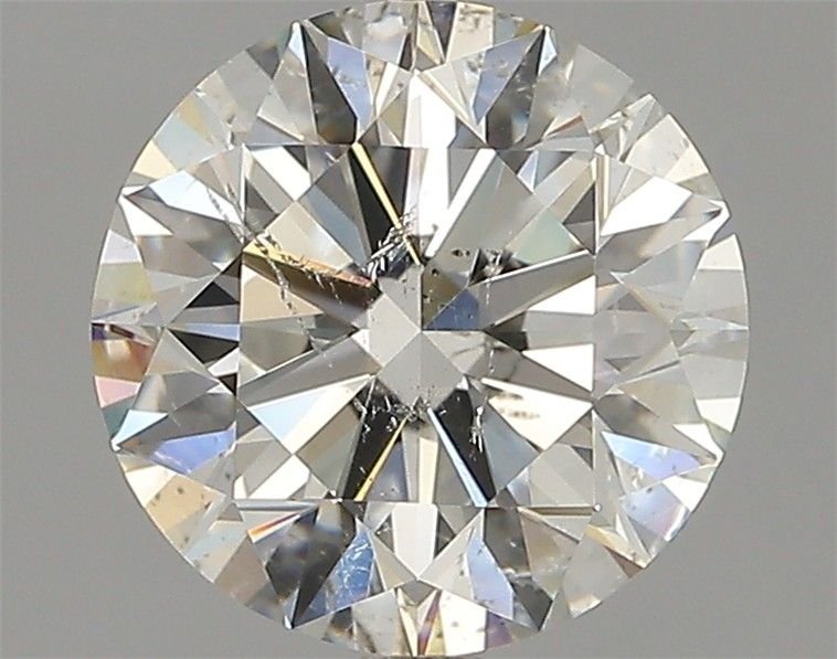 2.03ct K SI2 Rare Carat Ideal Cut Round Diamond