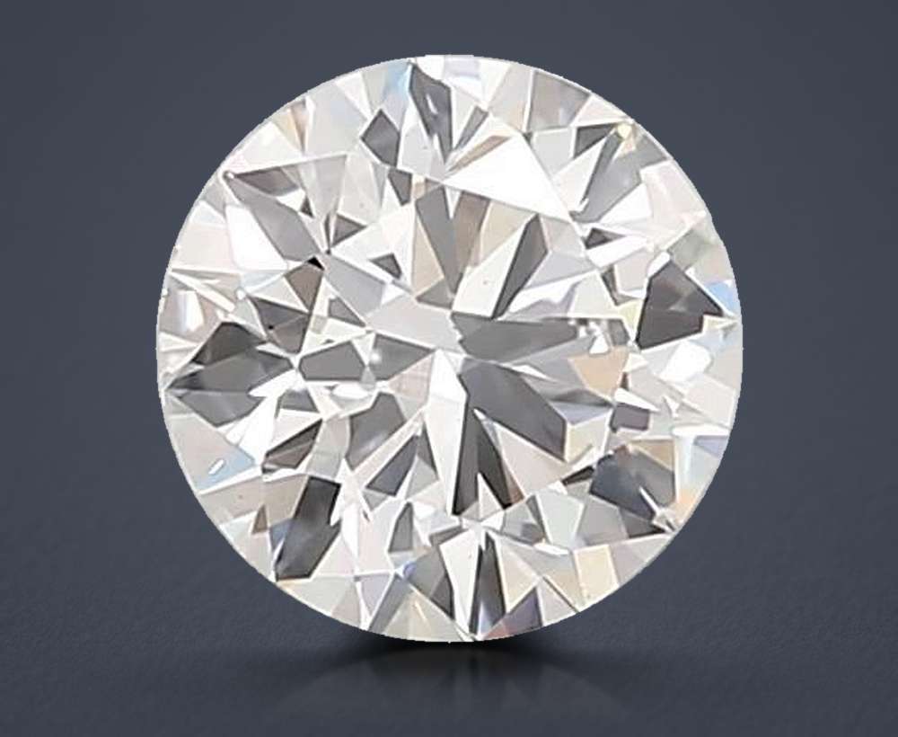 1.03ct E VS2 Rare Carat Ideal Cut Round Lab Grown Diamond