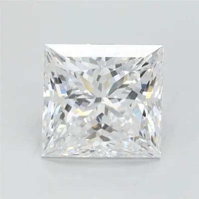 2.04ct D VVS1 Rare Carat Ideal Cut Princess Lab Grown Diamond