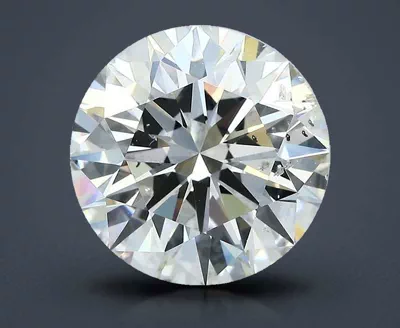 5.02ct J SI2 Very Good Cut Round Diamond