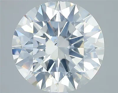 3.04ct I SI2 Rare Carat Ideal Cut Round Diamond