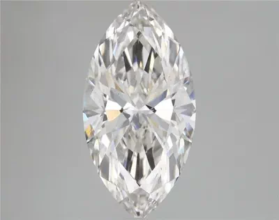 3.02ct G VS2 Rare Carat Ideal Cut Marquise Lab Grown Diamond