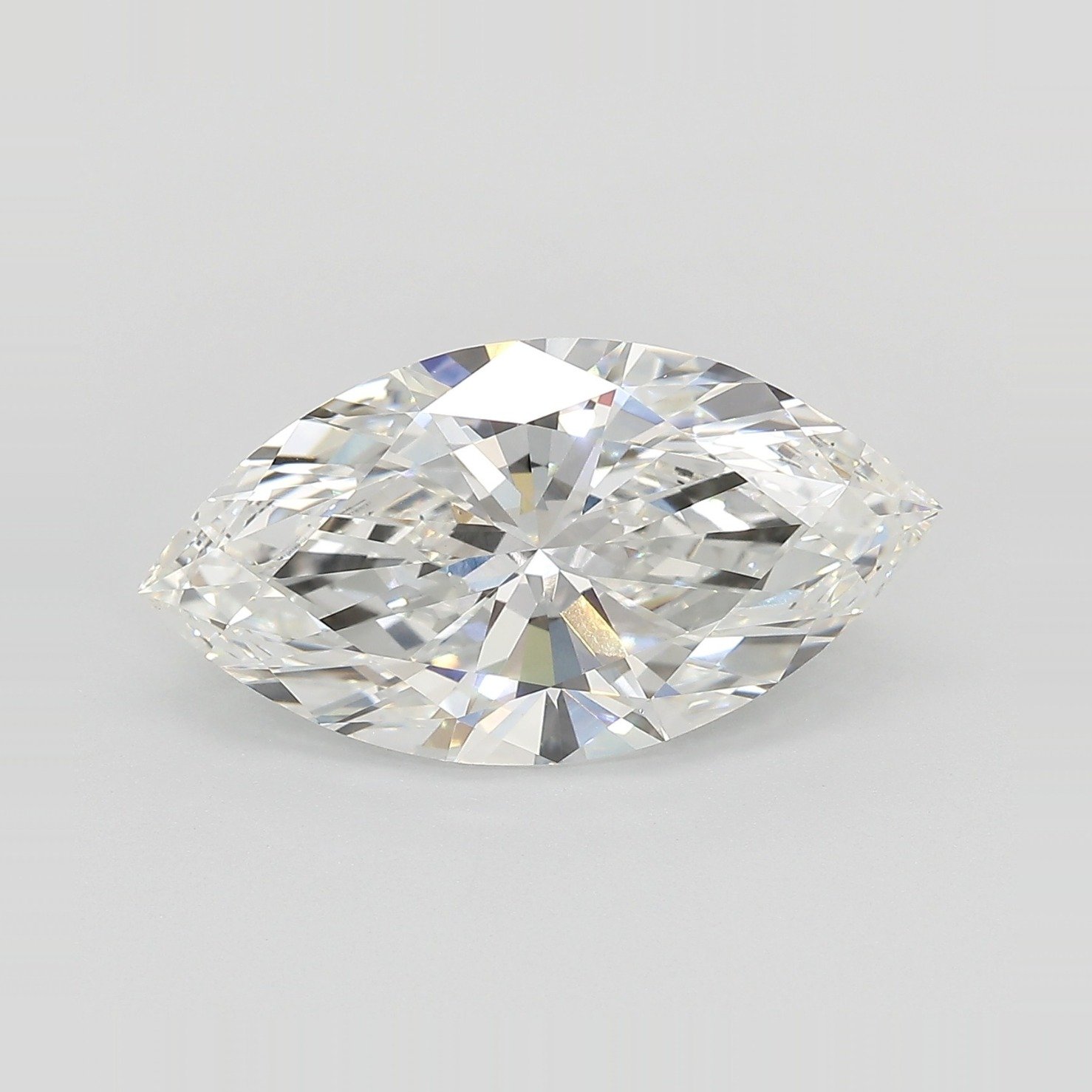 5.09ct F VS1 Rare Carat Ideal Cut Marquise Lab Grown Diamond