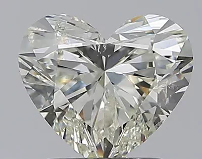 1.51ct J SI2 Rare Carat Ideal Cut Heart Diamond