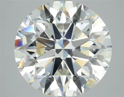 5.01ct I SI1 Rare Carat Ideal Cut Round Diamond