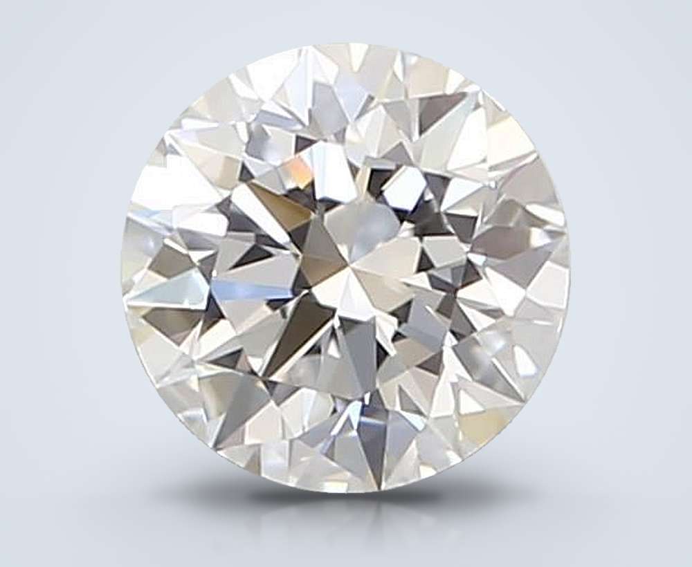 0.34ct E VVS1 Rare Carat Ideal Cut Round Diamond