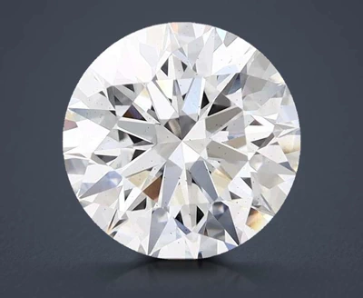 2.57ct E SI1 Rare Carat Ideal Cut Round Lab Grown Diamond