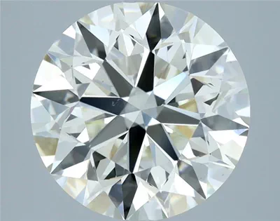 4.02ct J VS1 Excellent Cut Round Diamond
