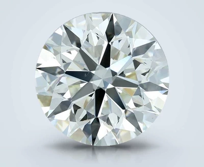 4.02ct J VS1 Excellent Cut Round Diamond