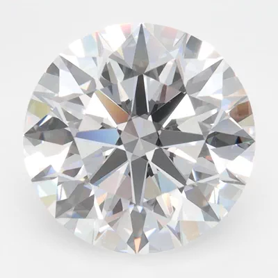 4.09ct D VVS1 Rare Carat Ideal Cut Round Lab Grown Diamond