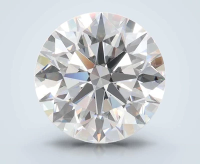 4.09ct D VVS1 Rare Carat Ideal Cut Round Lab Grown Diamond