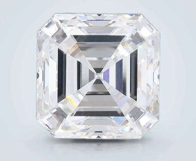 7.04ct E VVS2 Rare Carat Ideal Cut Asscher Lab Grown Diamond