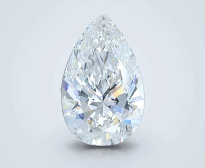 8.05ct F VVS2 Rare Carat Ideal Cut Pear Lab Grown Diamond