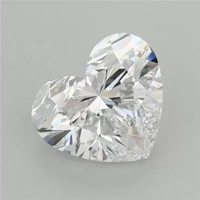 2.01ct D IF Rare Carat Ideal Cut Heart Lab Grown Diamond