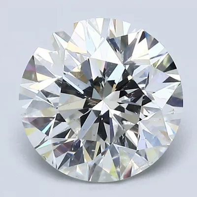 2.36ct J SI2 Good Cut Round Diamond