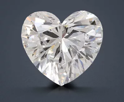 1.74ct E VVS2 Rare Carat Ideal Cut Heart Lab Grown Diamond