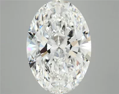 10.06ct F VVS2 Rare Carat Ideal Cut Oval Lab Grown Diamond