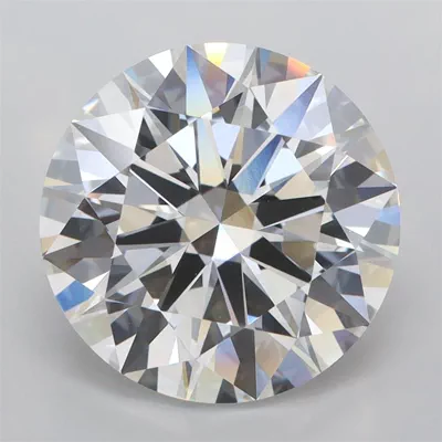 5.04ct E VVS2 Rare Carat Ideal Cut Round Lab Grown Diamond