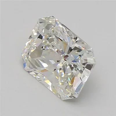 3.05ct J SI2 Rare Carat Ideal Cut Radiant Diamond