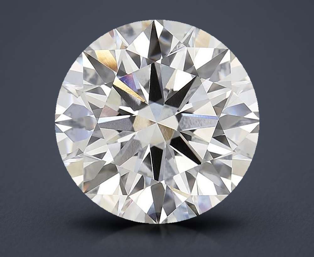8.07ct F VVS1 Rare Carat Ideal Cut Round Lab Grown Diamond