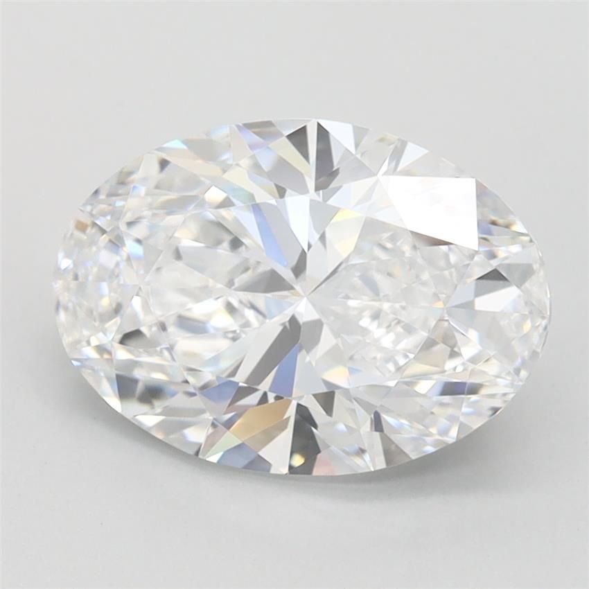 2.10ct D IF Rare Carat Ideal Cut Oval Lab Grown Diamond