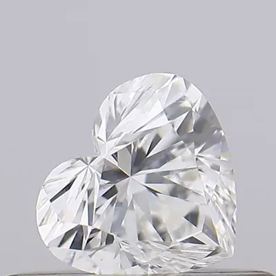 0.26ct F SI1 Excellent Cut Heart Diamond