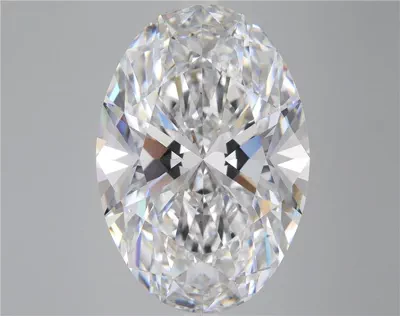 11.78ct E VS2 Rare Carat Ideal Cut Oval Lab Grown Diamond