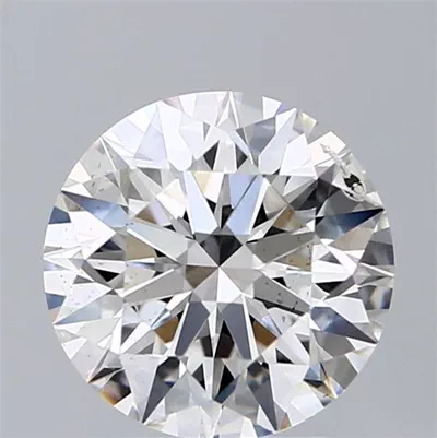 2.72ct F SI1 Rare Carat Ideal Cut Round Lab Grown Diamond