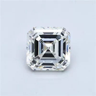 5.19ct G VS1 Rare Carat Ideal Cut Asscher Diamond